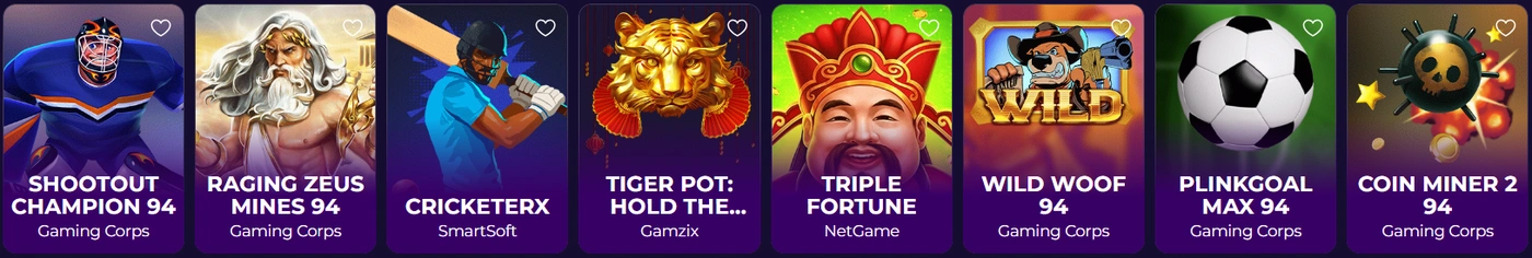 Nieuwe spellen bij FG Fox Casino